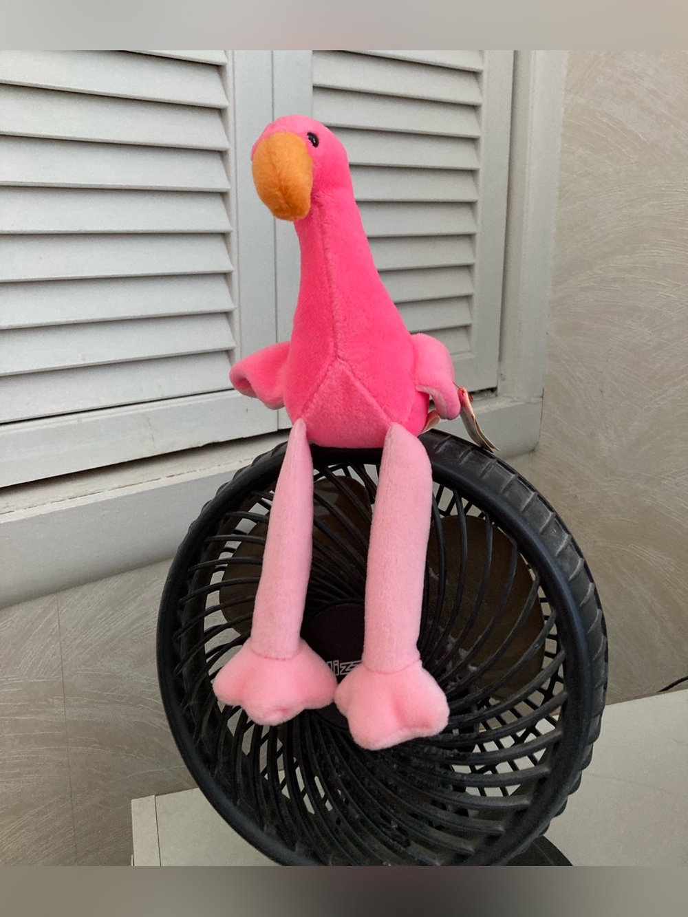 Ty Original Beanie Baby Pinky Flamingo toy